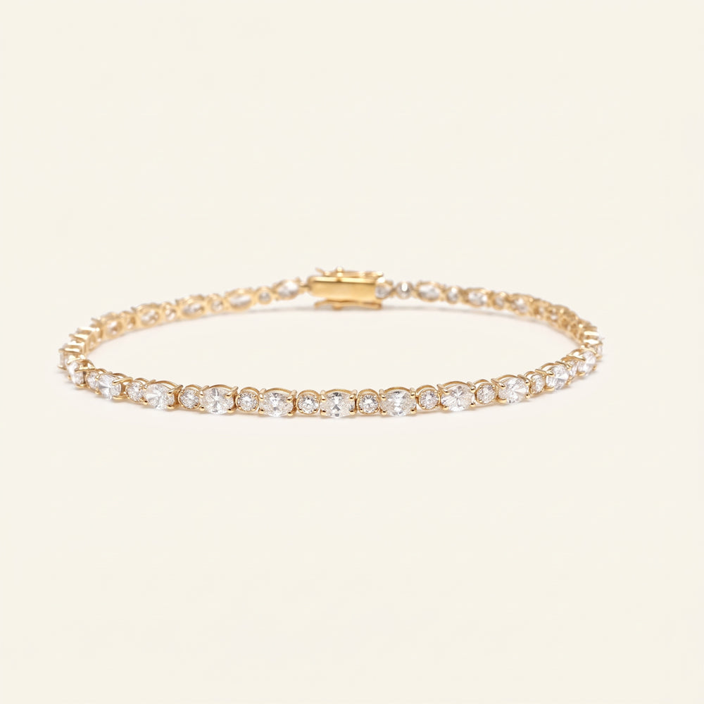 Lab Grown Diamond Tennis Bracelet
