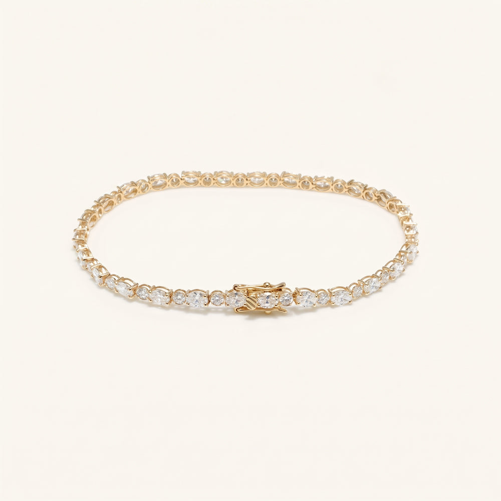 Lab Grown Diamond Tennis Bracelet