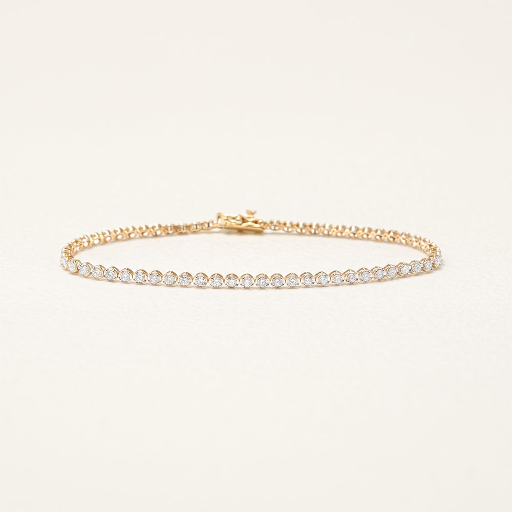 Lab Grown Diamond Tennis Bracelet