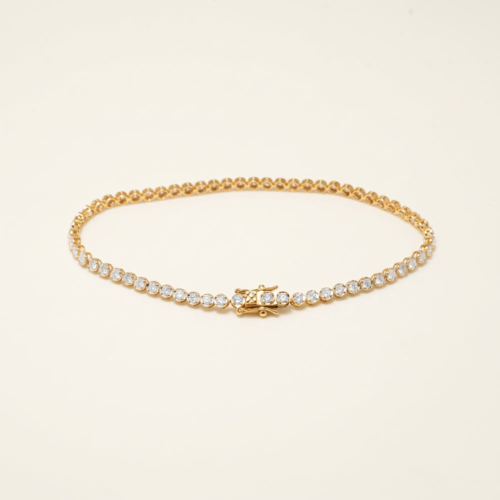 Lab Grown Diamond Tennis Bracelet