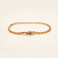 Multi Sapphire Tennis Bracelet