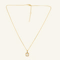 Lab Grown Diamond Cushion Cluster Necklace