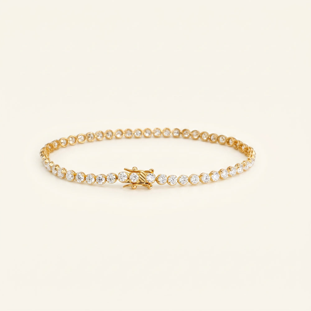 Lab Grown Diamond Tennis Bracelet