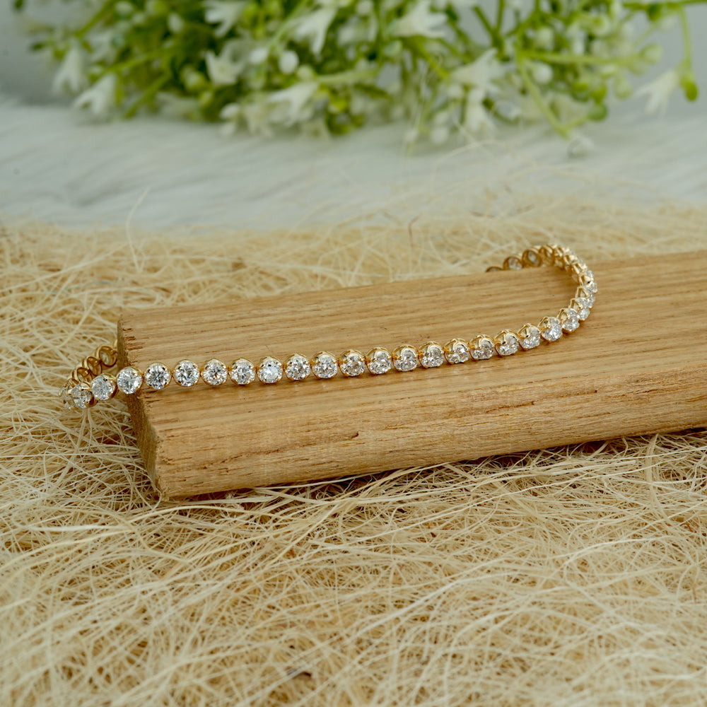 Lab Grown Diamond Tennis Bracelet