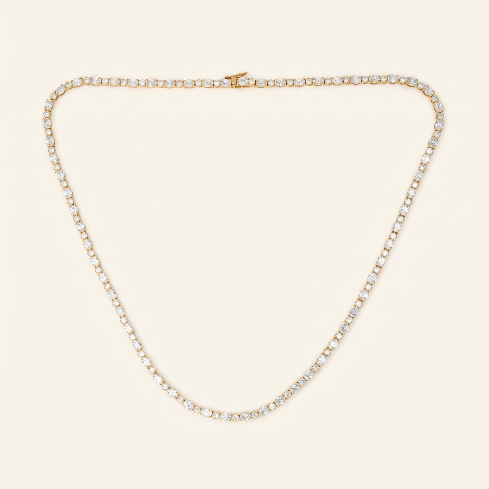 Lab Grown Diamond Tennis Necklace